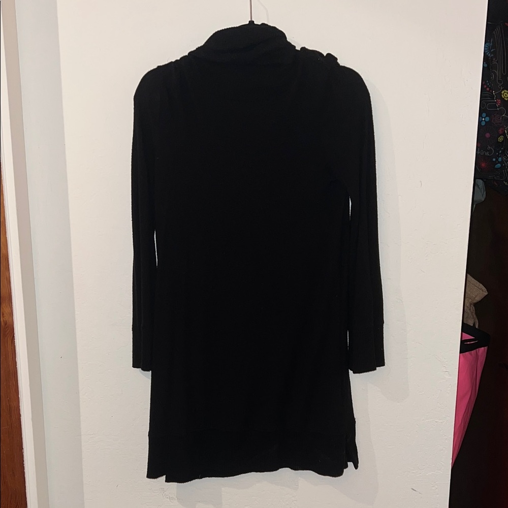 Z Supply Charcoal Ribbed Sweater dress